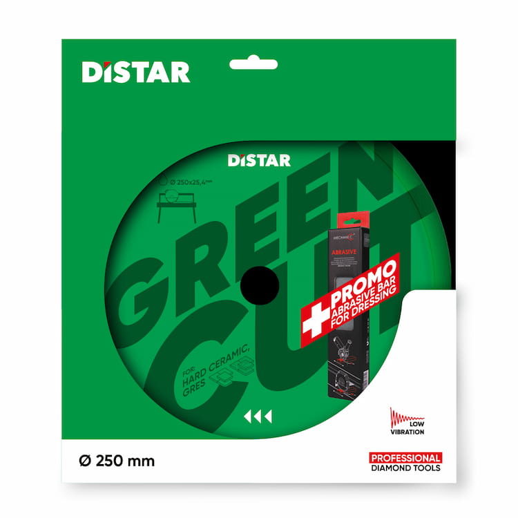 Disc diamantat 1A1R 250x1,6x10x25,4 Green Cut