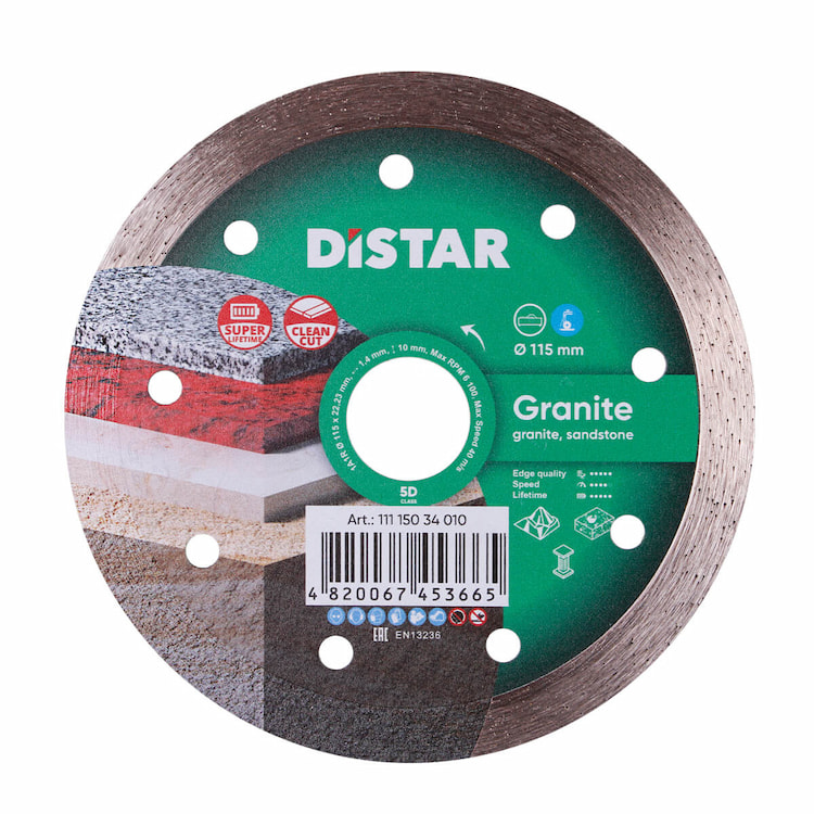 Disc cu acoperire de diamant 1A1R Granite d115