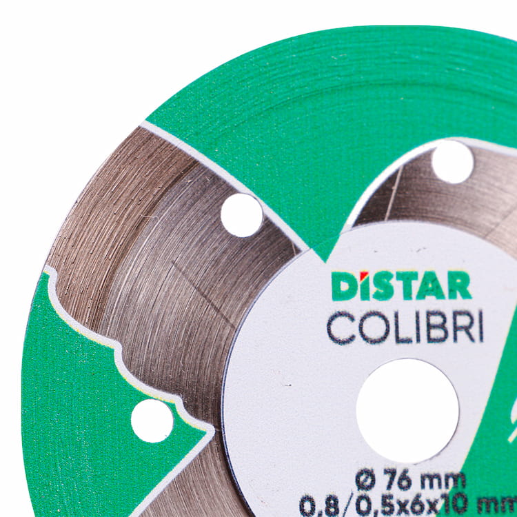 Disc diamantat 1A1R Colibri d76x10mm