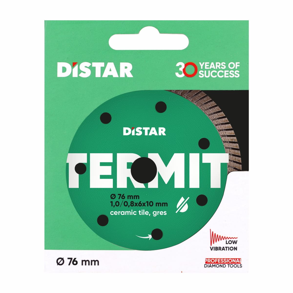 Disc diamantat 1A1R Termit d76x10 mm