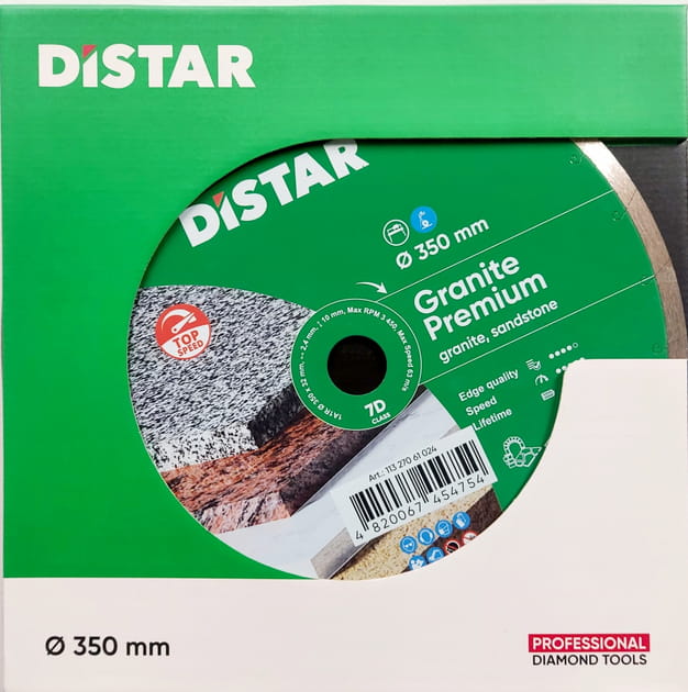 Disc diamantat 1A1R Granit Premium d350x25.4