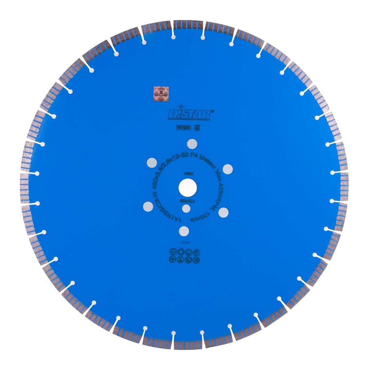 Disc diamantat DISTAR pentru beton Meteor d450