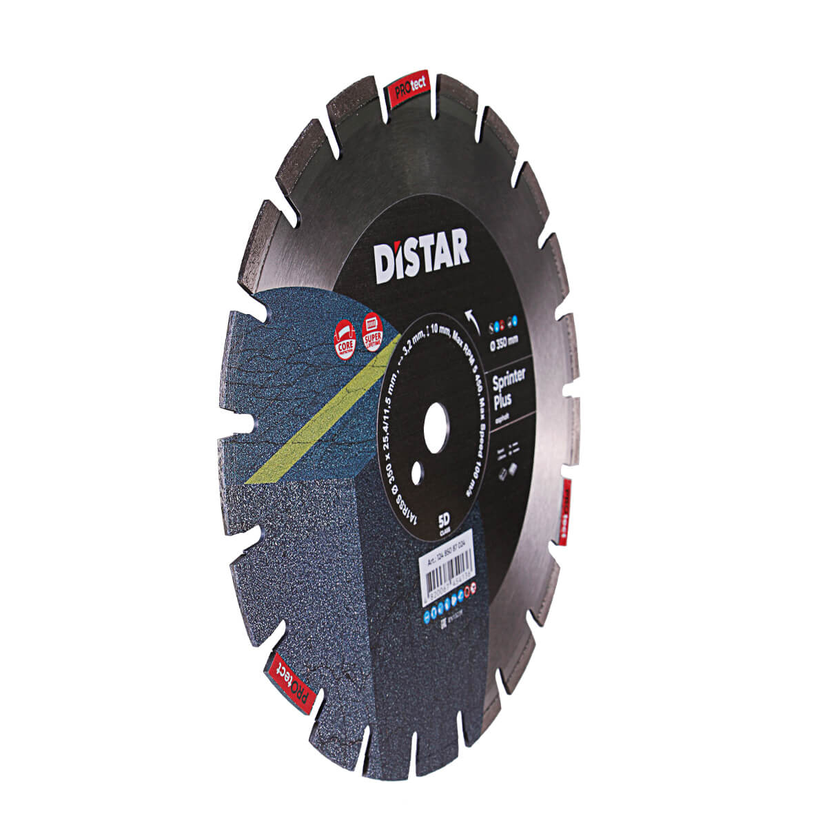Disc diamantat DISTAR pentru asfalt Sprinter Plus d350