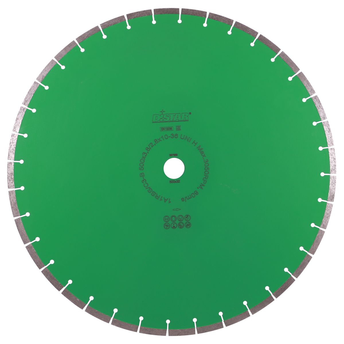 Disc diamantat DISTAR pentru granit,marmura Uni H d500