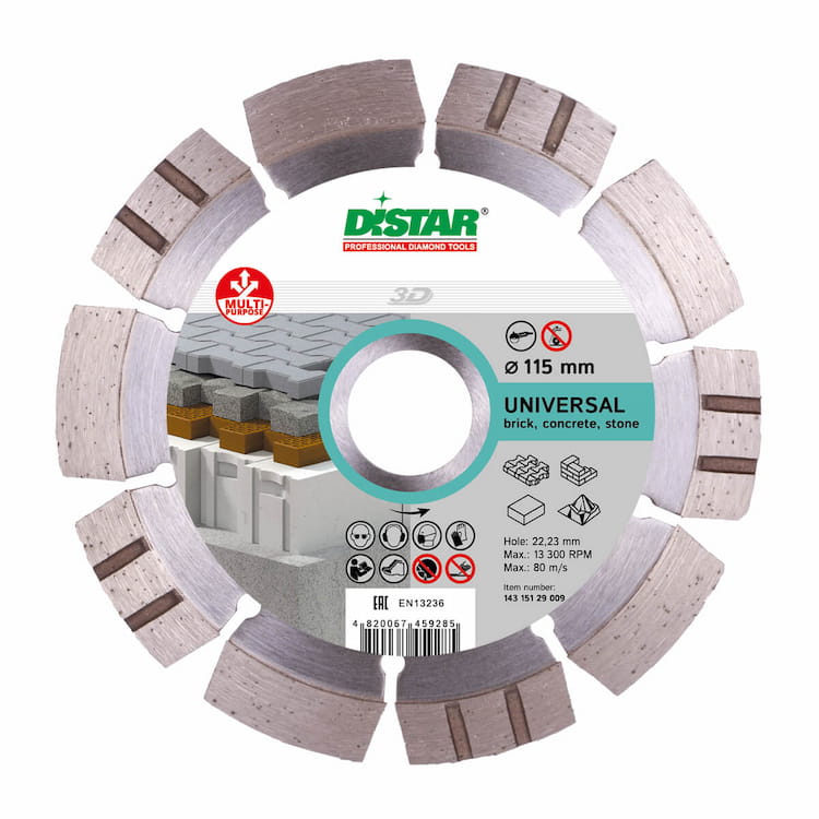 Disc diamantat 1A1RSS/C3 Bestseller Universal d115