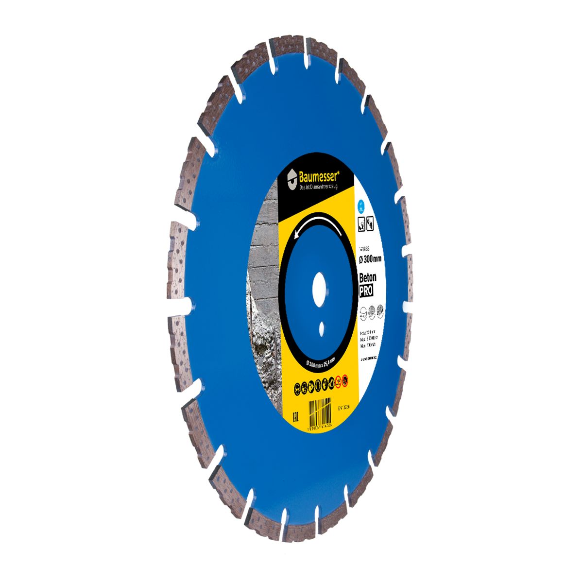 Disc diamantat pentru beton Baumesser Beton PRO d300
