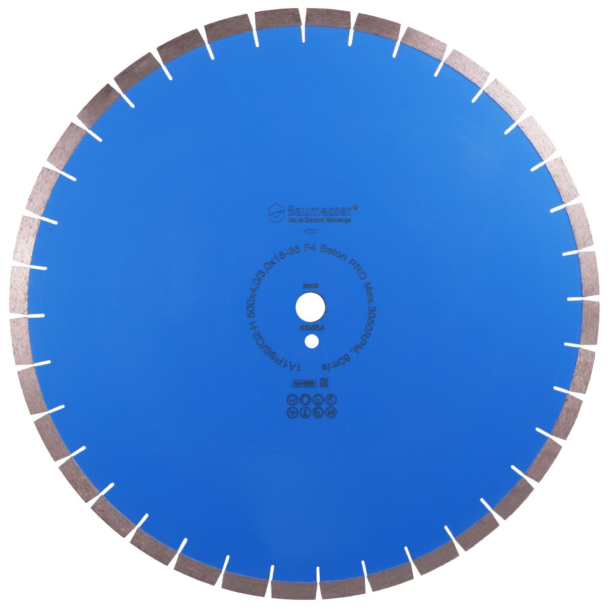 Disc diamantat pentru beton Baumesser Beton PRO d500