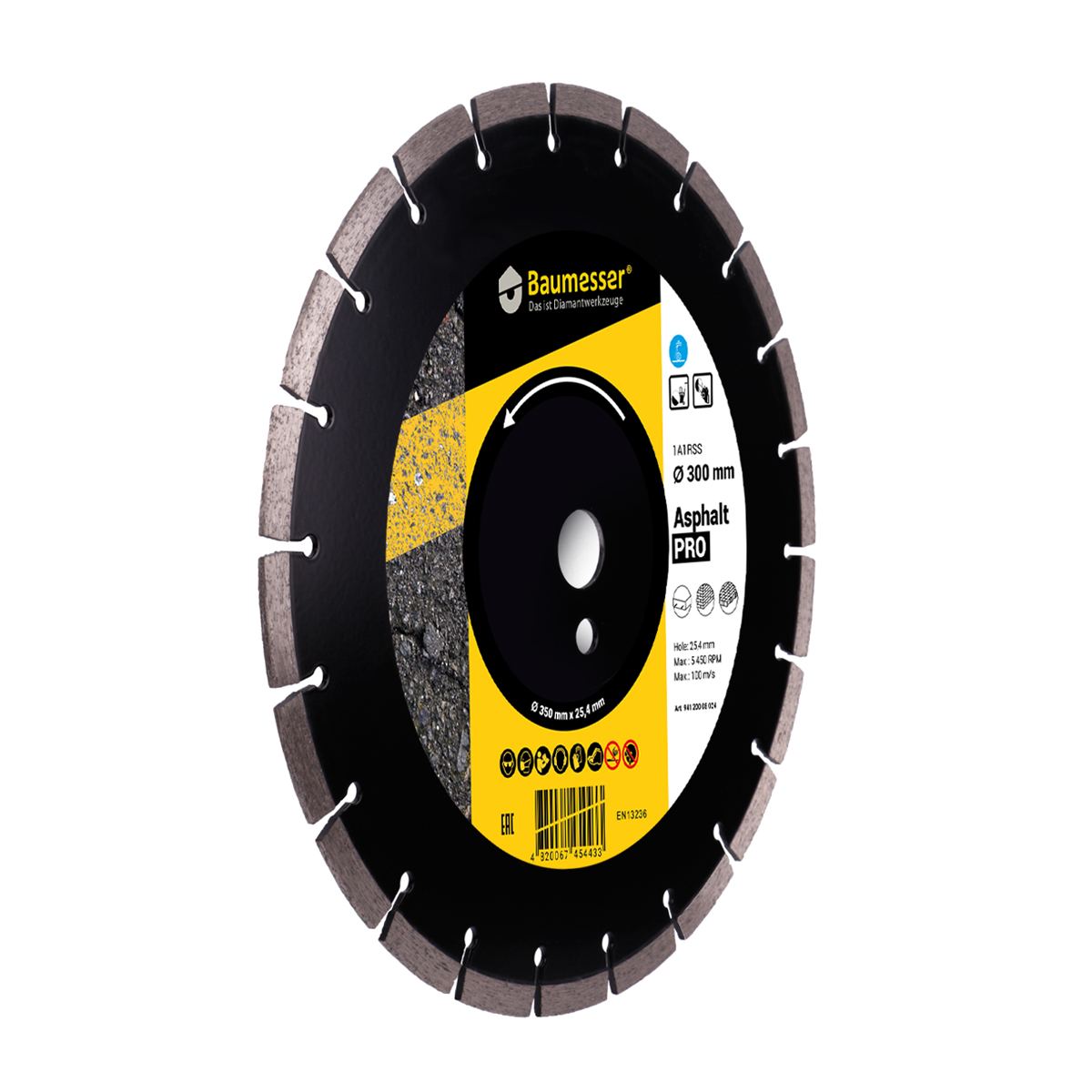 Disc diamantat pentru asfalt Baumesser Asphalt Pro d300
