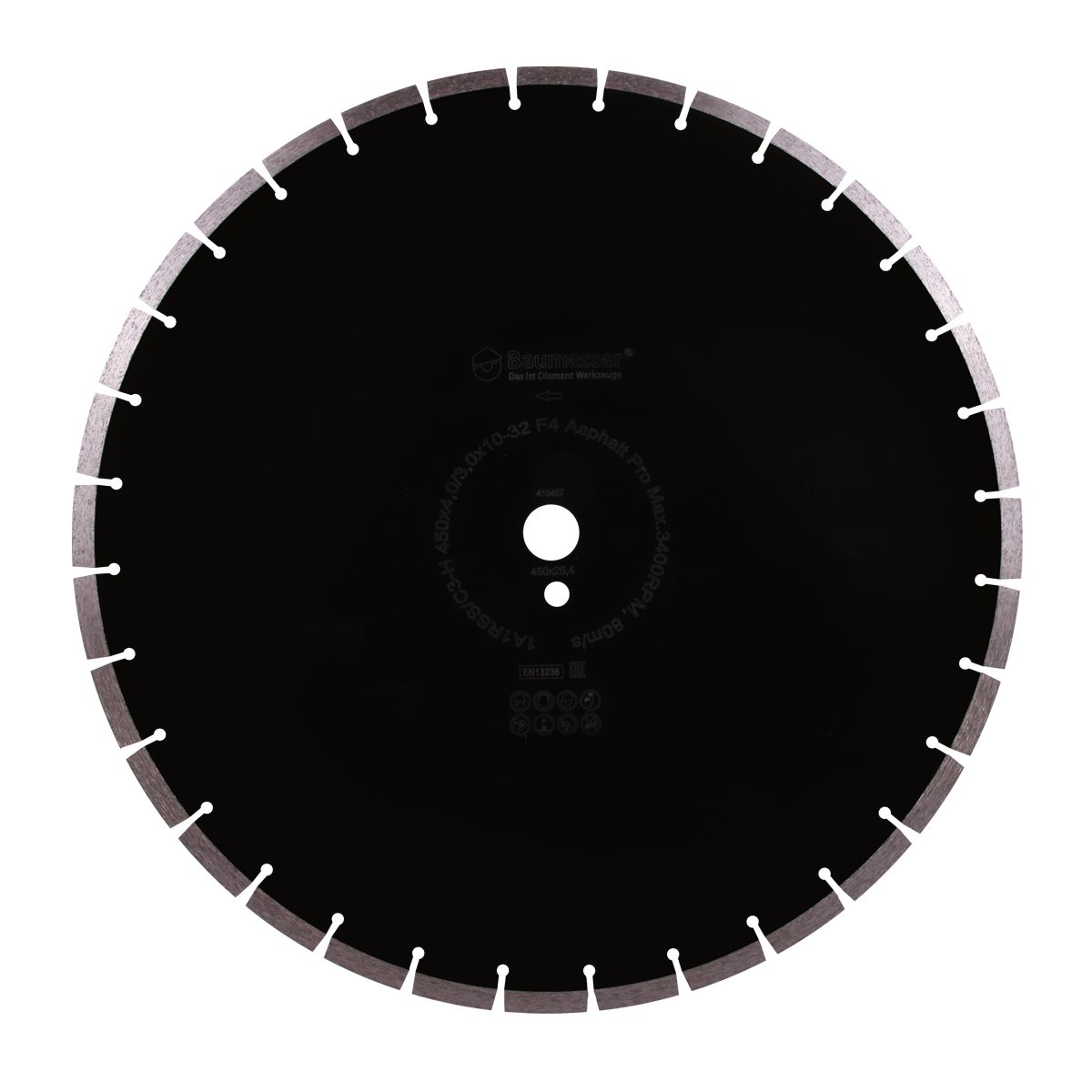 Fierăstrău diamantat pentru asfalt Baumesser Asphalt Pro d450