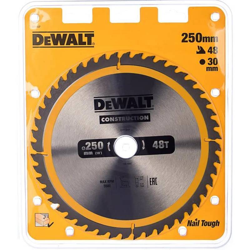 Disc circular DeWALT DT1957 250x30mm 48T