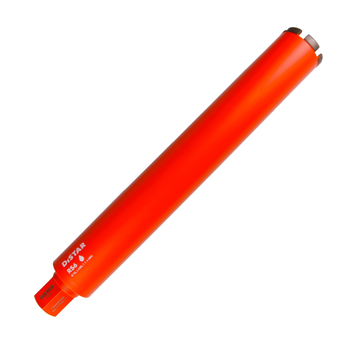 Carota diamantata DDS-W 072x450-6x1 1/4 UNC DLD 72 RS6
