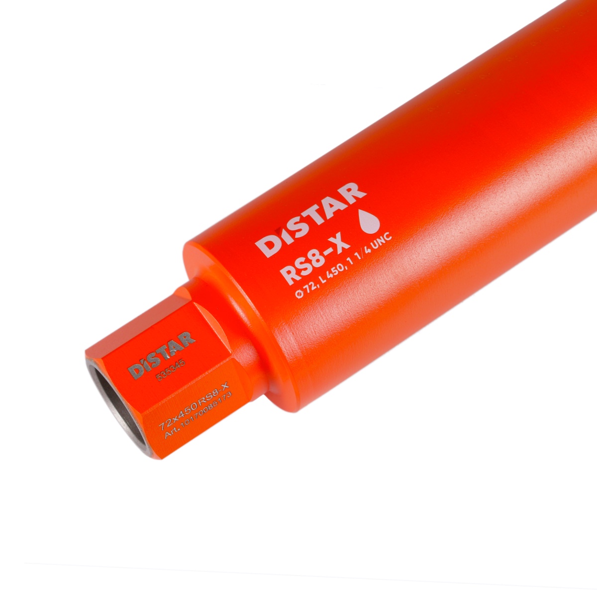 Carota diamantata DDS-W 072x450-6x1 1/4 UNC DLD 72 RS8-X
