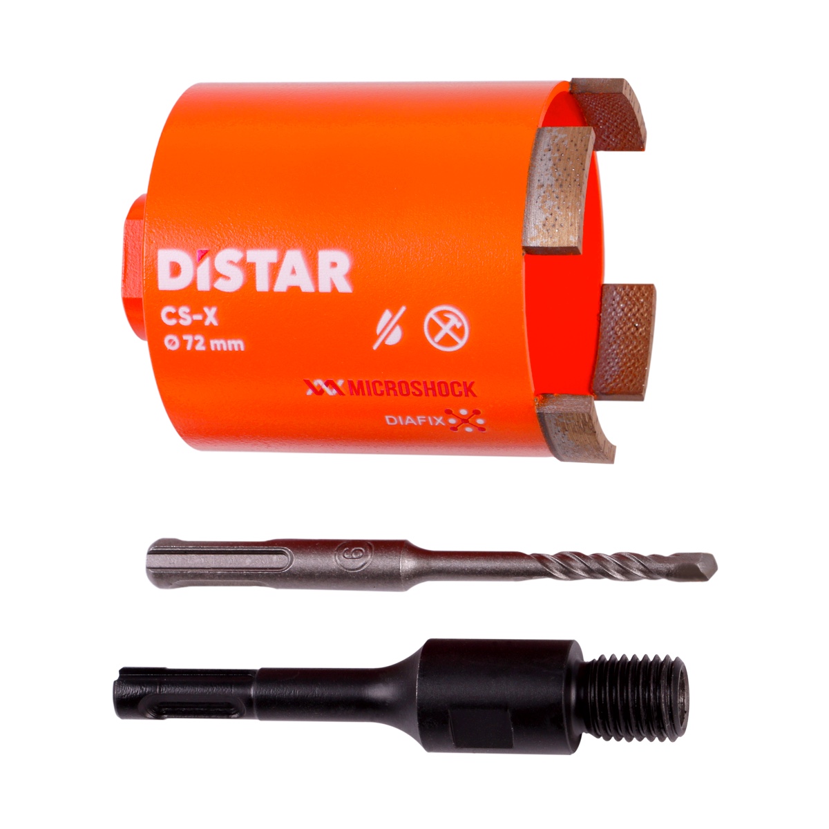 Carota diamantata DDS-W 72*70-4*М16 / SDS+ CS-X