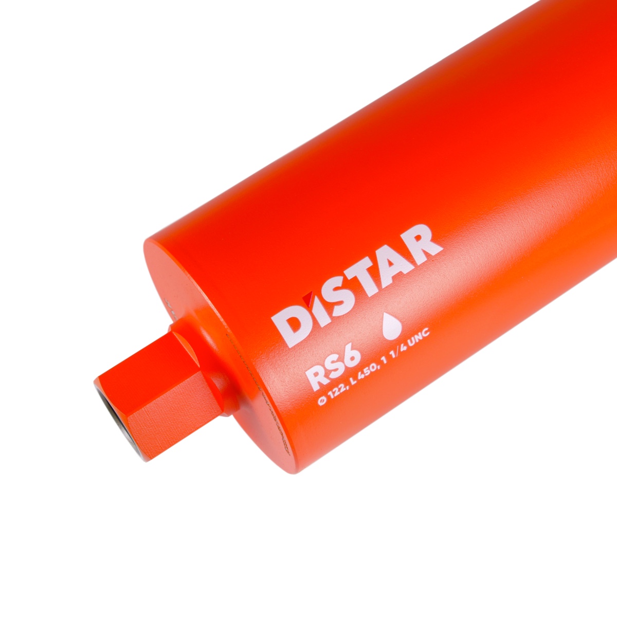 Carota diamantata DDS-W 122x450-10x1 1/4 UNC DLD 122 RS6