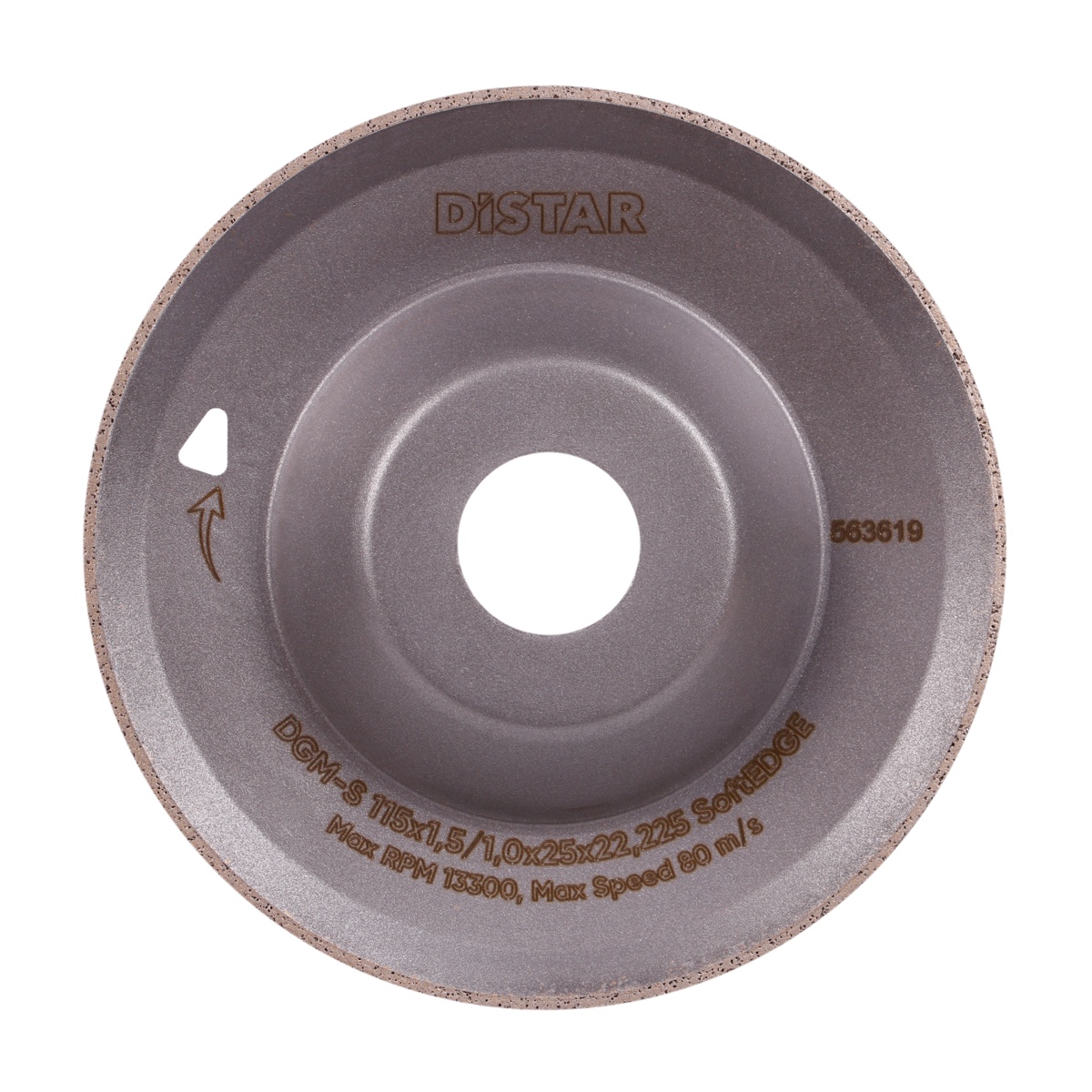 Disc oala diamantat DGM-S 115x1,5x25x22,225 SoftEDGE
