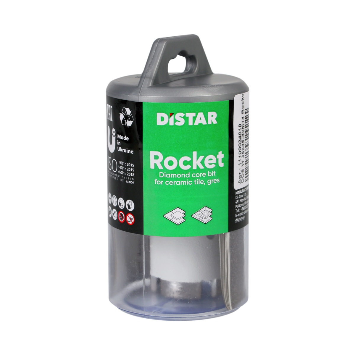 Carota diamantata DDS-W 35x45-4xM14 Rocket