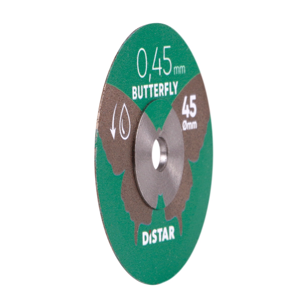 Disc diamantat 1A1R Butterfly d45x0,45x5,8H/3,2-3,0F mm