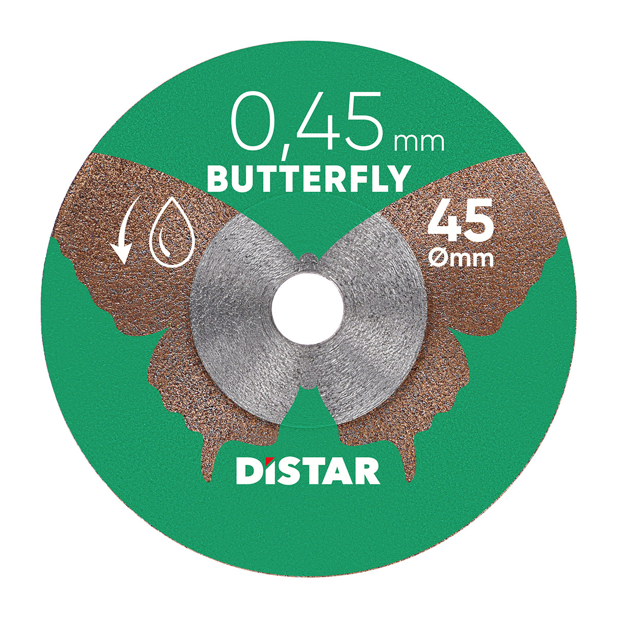 Disc diamantat 1A1R Butterfly d45x0,45x5,8 mm