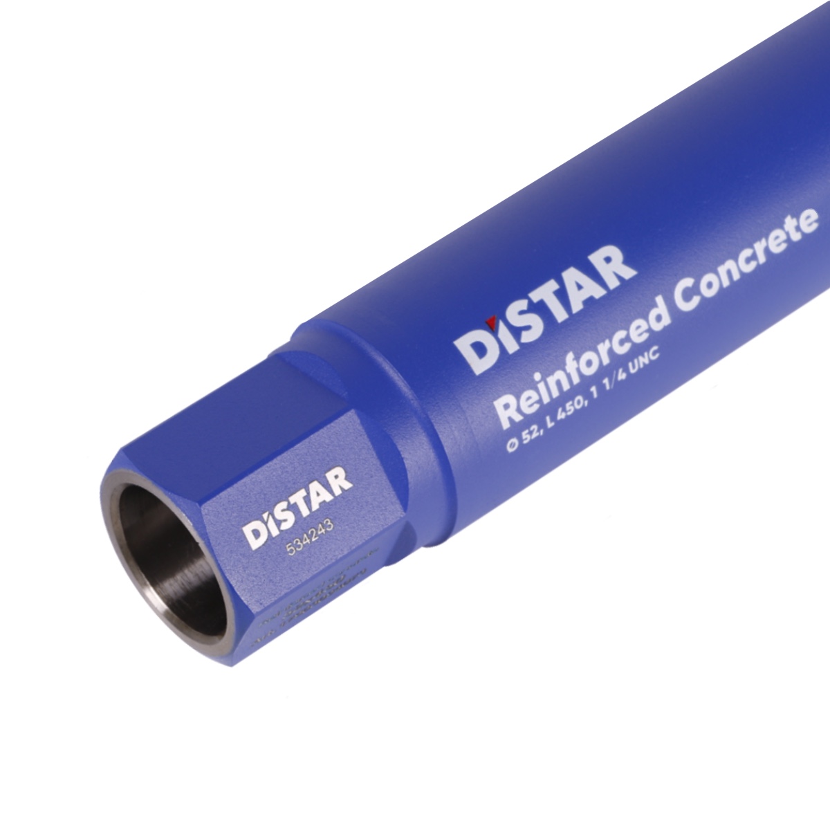 Carota diamantata DDS-W d52x450-5x1 1/4 UNC Reinforced concrete