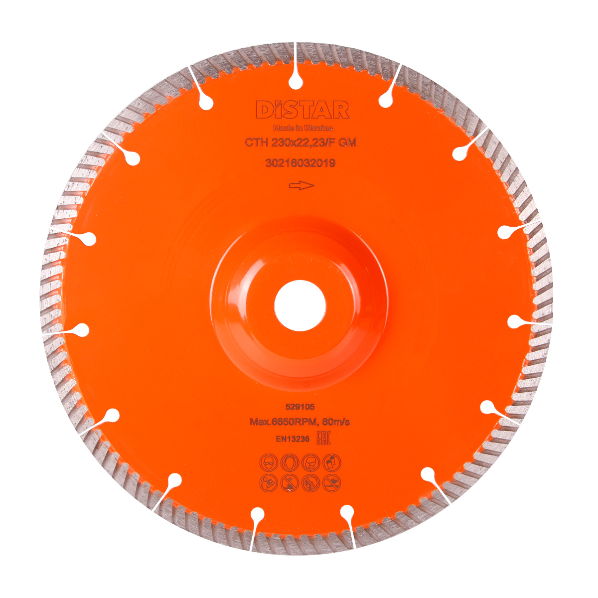 Disc diamantat Turbo CTH 230x22,23/F GM Laser