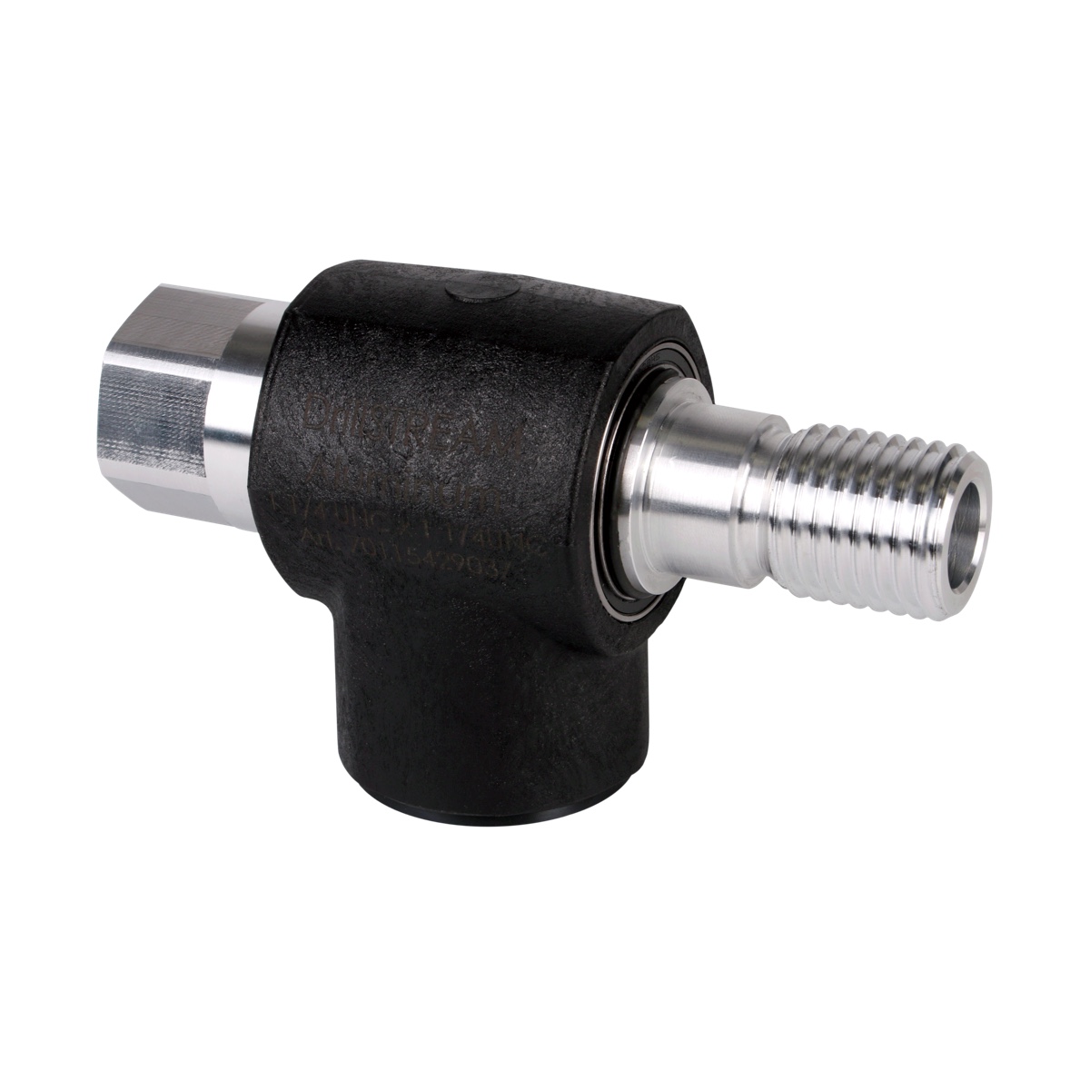 Dispozitiv p/u aspirare praf DrillSTREAM Aluminum 1_1/4UNC(in/out)