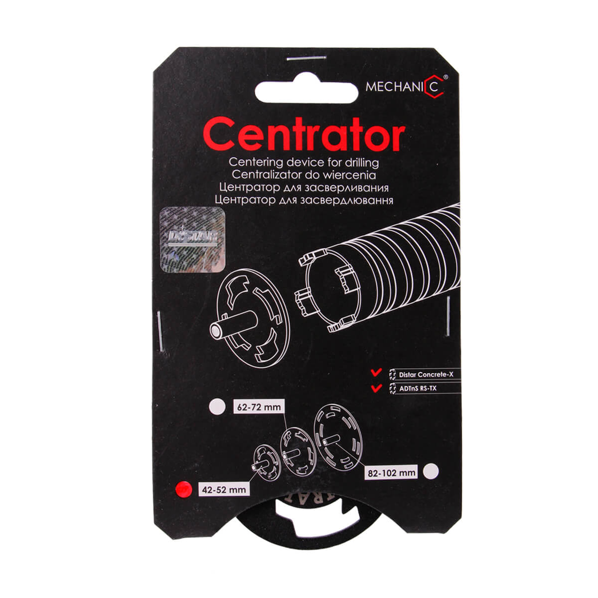 Dispozitiv de centrare Centrator RS/RM-TX 42/52