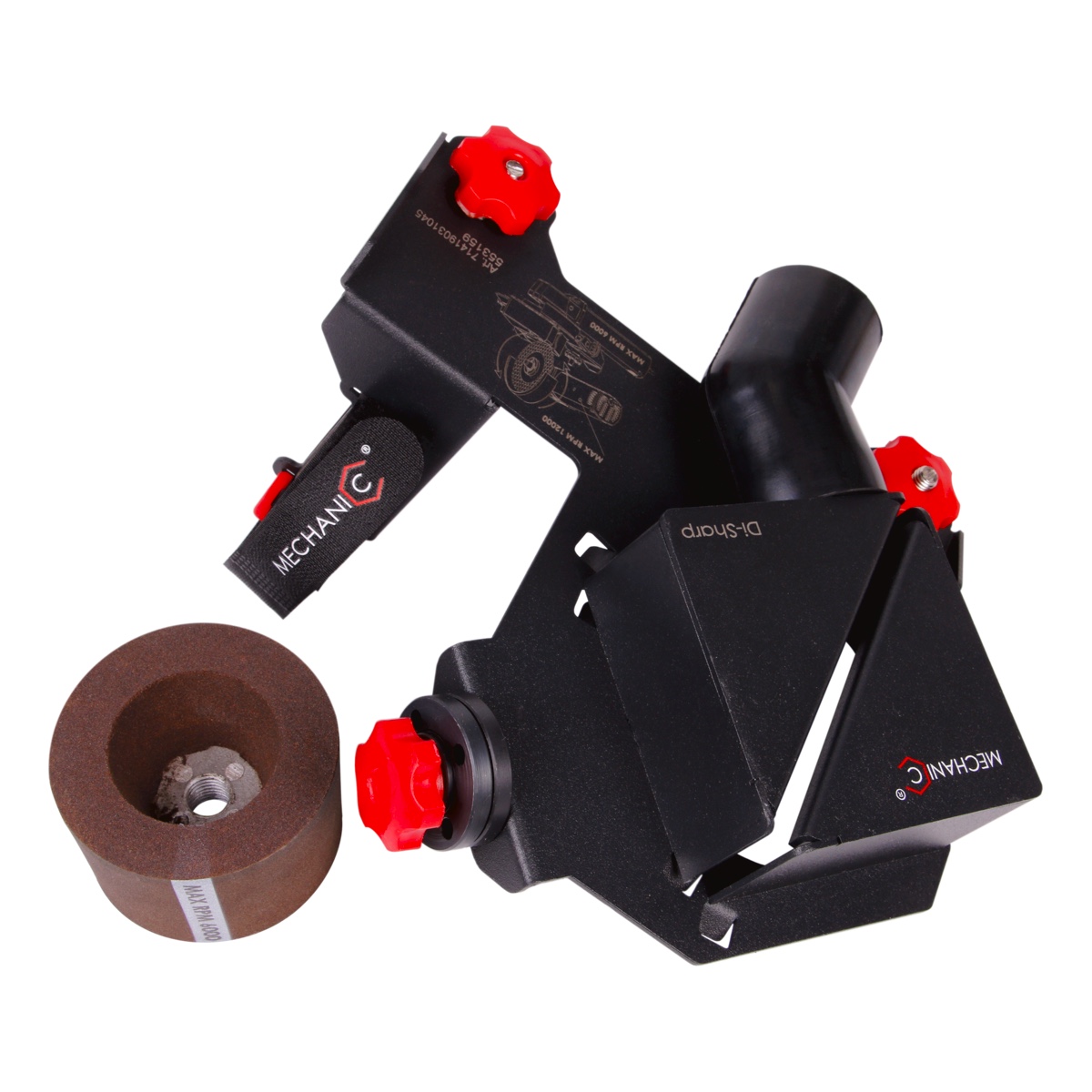 Dispozitiv de ascutire p/u polizor unghiular d115-125mm Di-Sharp