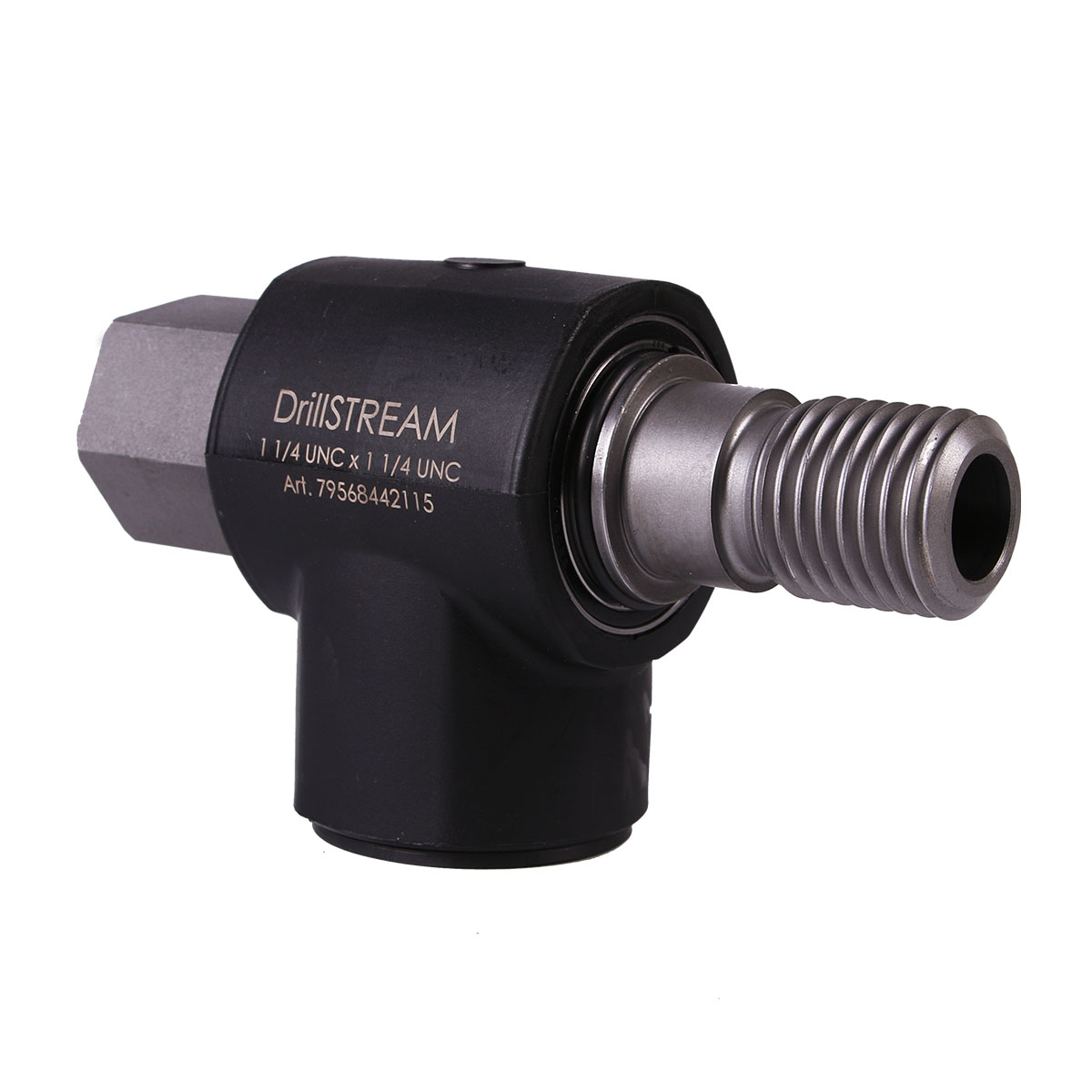 Dispozitiv p/u aspirare praf DrillSTREAM 1_1/4UNC(in)x1_1/4UNC(out)
