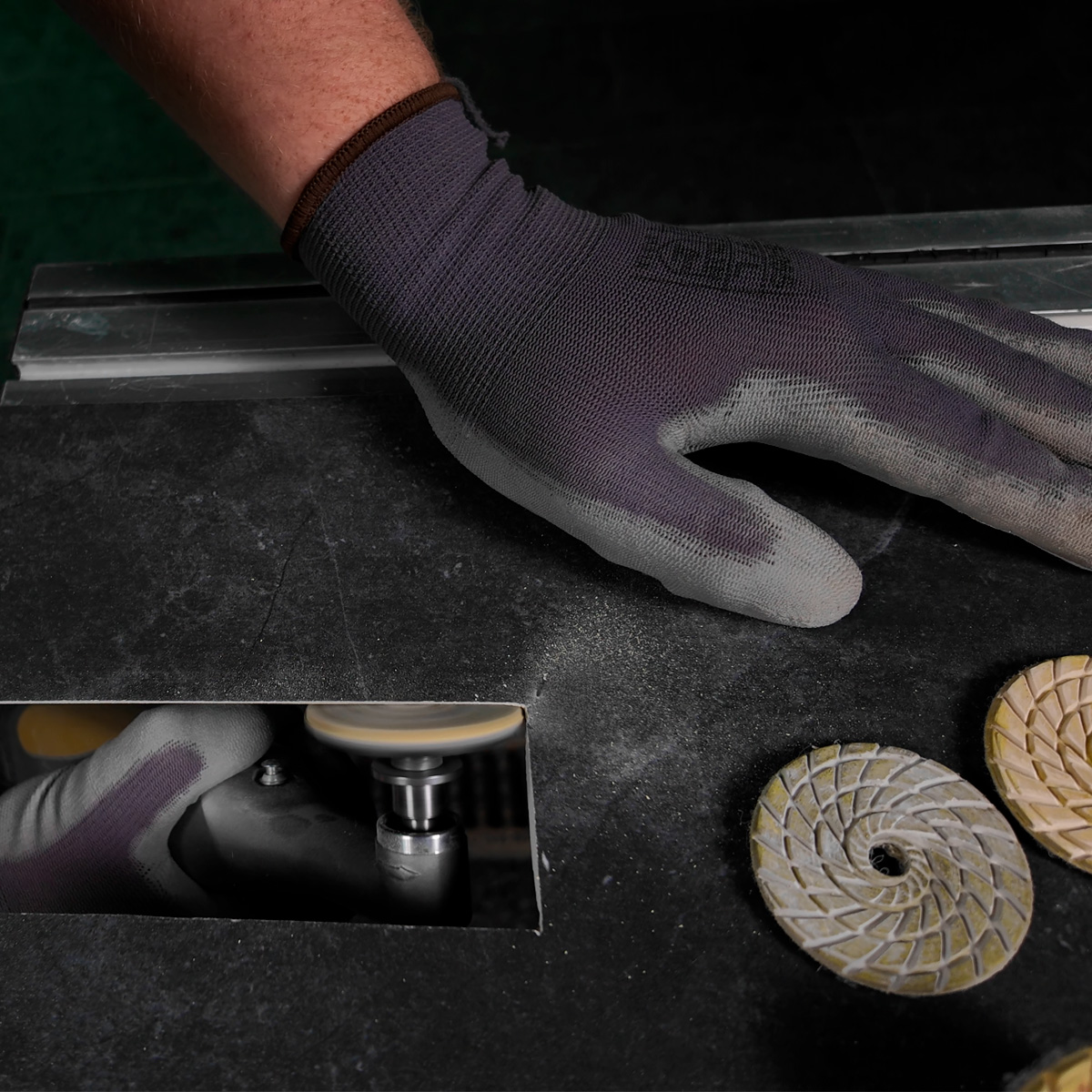 Cerc lustruire CoolPAD d50x3x7 №1