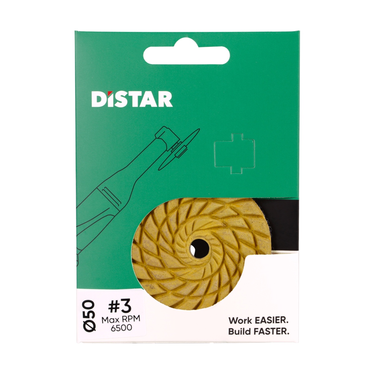 Cerc lustruire CoolPAD d50x3x7 №3