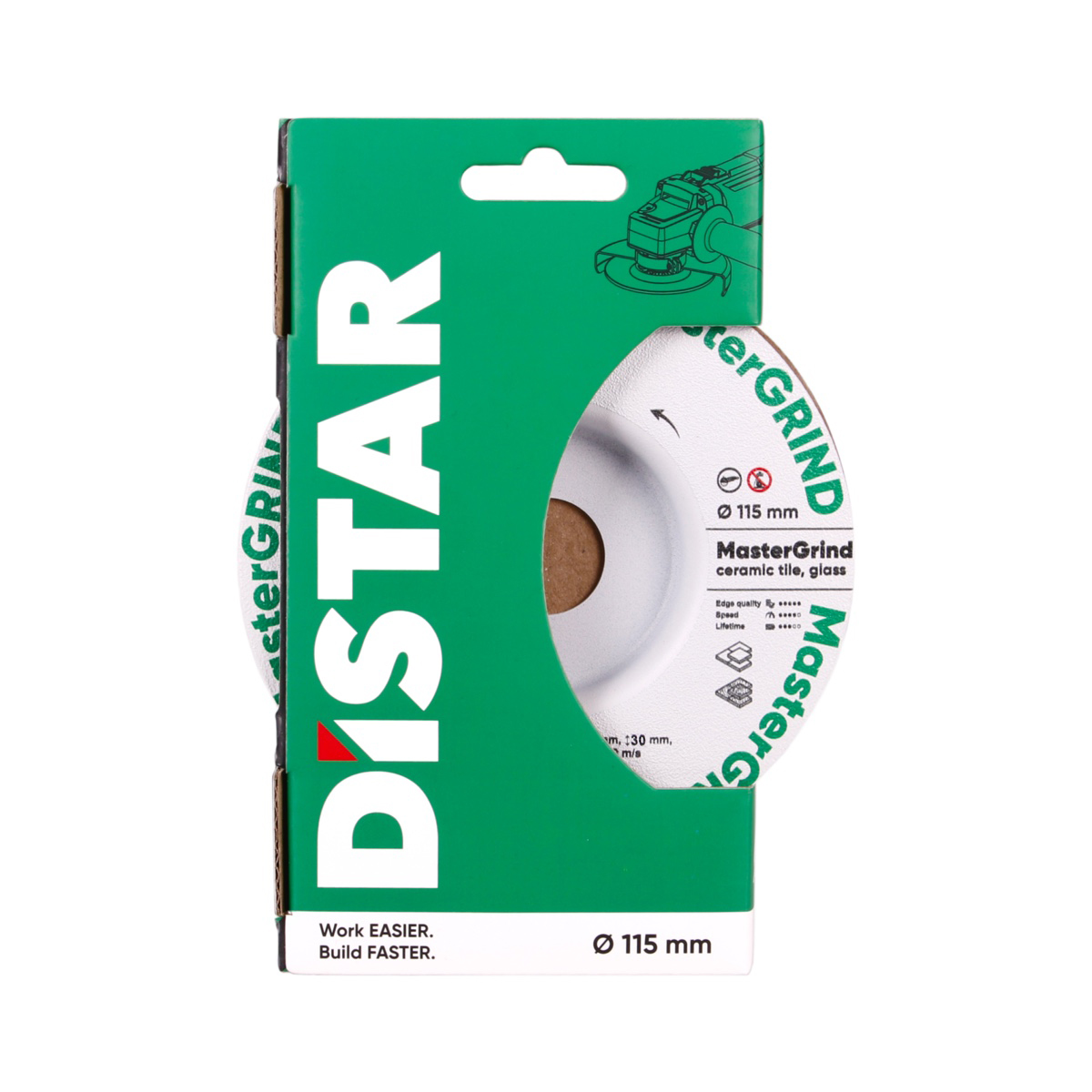 Disc diamantat 1A1R-V MasterGRIND d115x22,23 mm