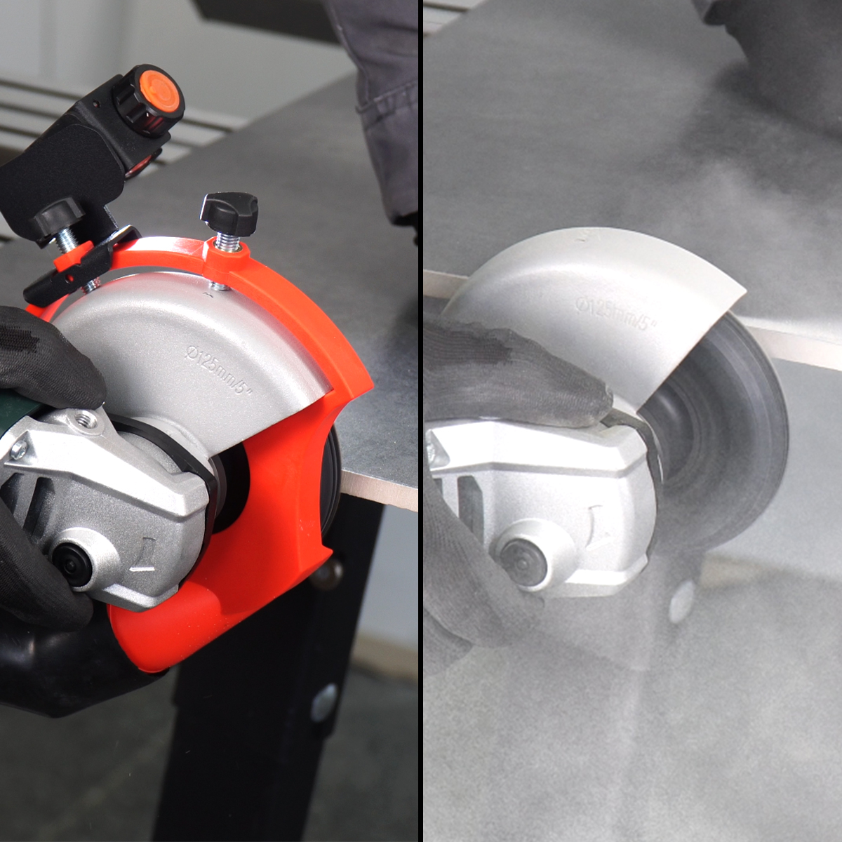 Adaptor aspirare polizor unghiular EdgeDUSTER d115-125mm