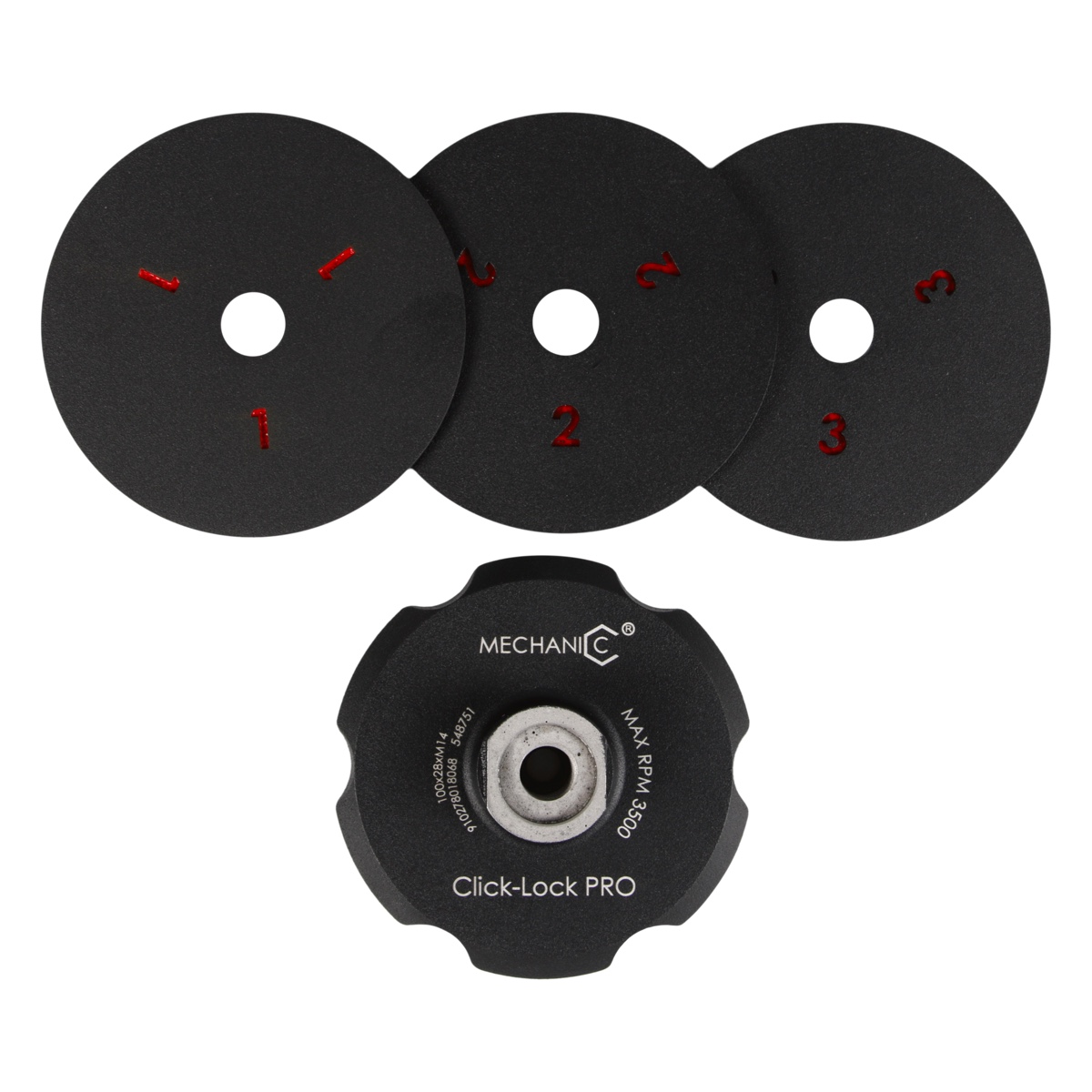 Dispozitiv magnetic p/u cercuri lustruit Click-Lock PRO d100xM14