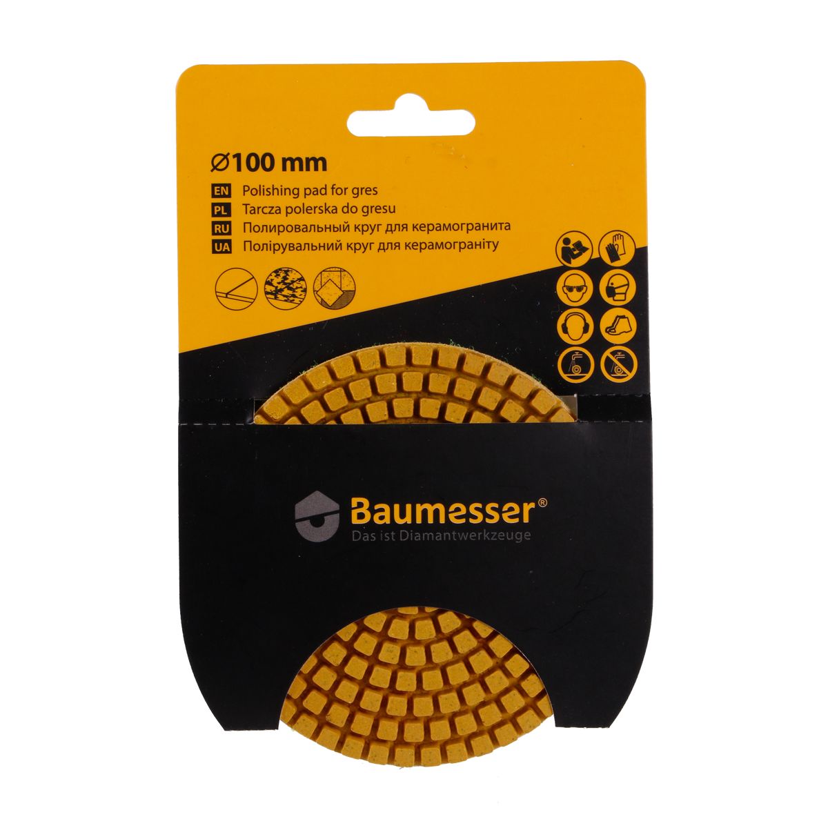 Pad diamantat p-u lustruire Baumesser Standard N220