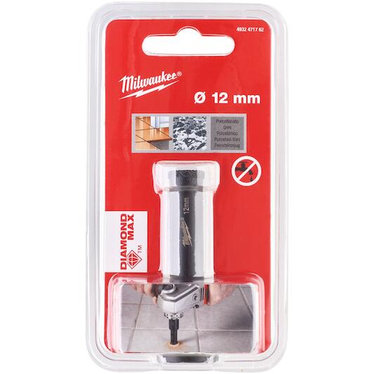 Burghiu diamantat Milwaukee Diamond Max 12 mm M14 pentru polizor unghiular