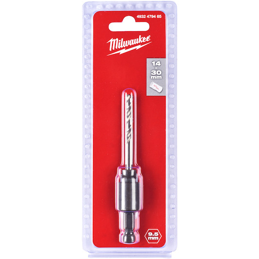 Adapter pentru coroane bimetal 9,5 mm, d 14-30 mm Milwaukee