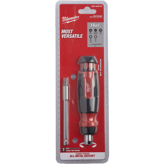 Șurubelniță cu clichet Milwaukee 14 in1 Multi-bit