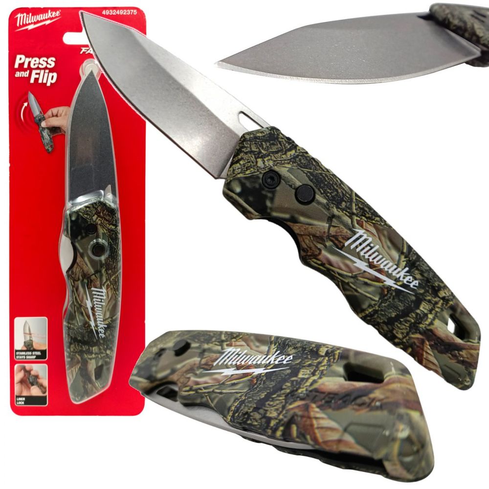 Milwaukee FASTBACK™ Camo Folding Knife