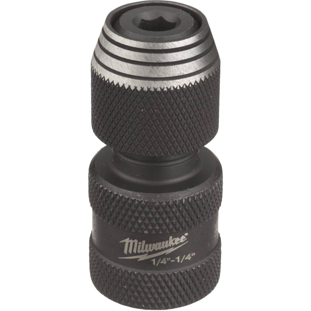 Adaptor de impact Milwaukee 1/4" Patrat la 1/4" Hex