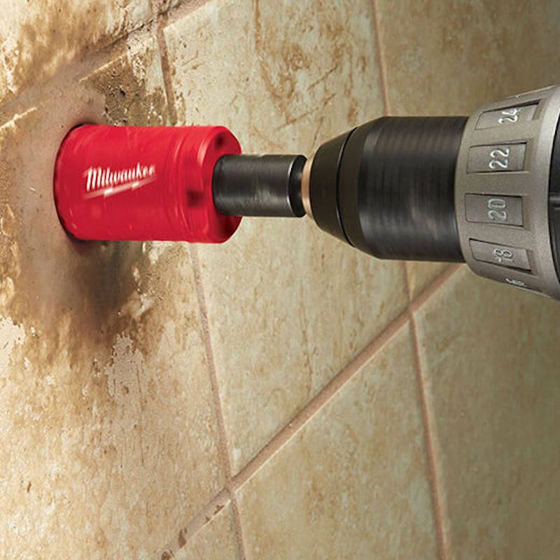 Coroana diamantata Milwaukee d32mm pentru teracota