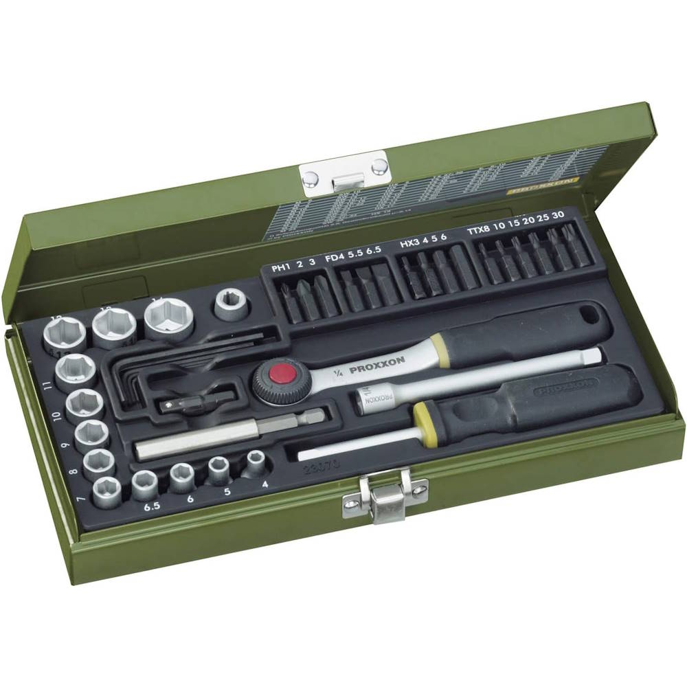 Trusa de tubulare 1/4" 39 de piese
