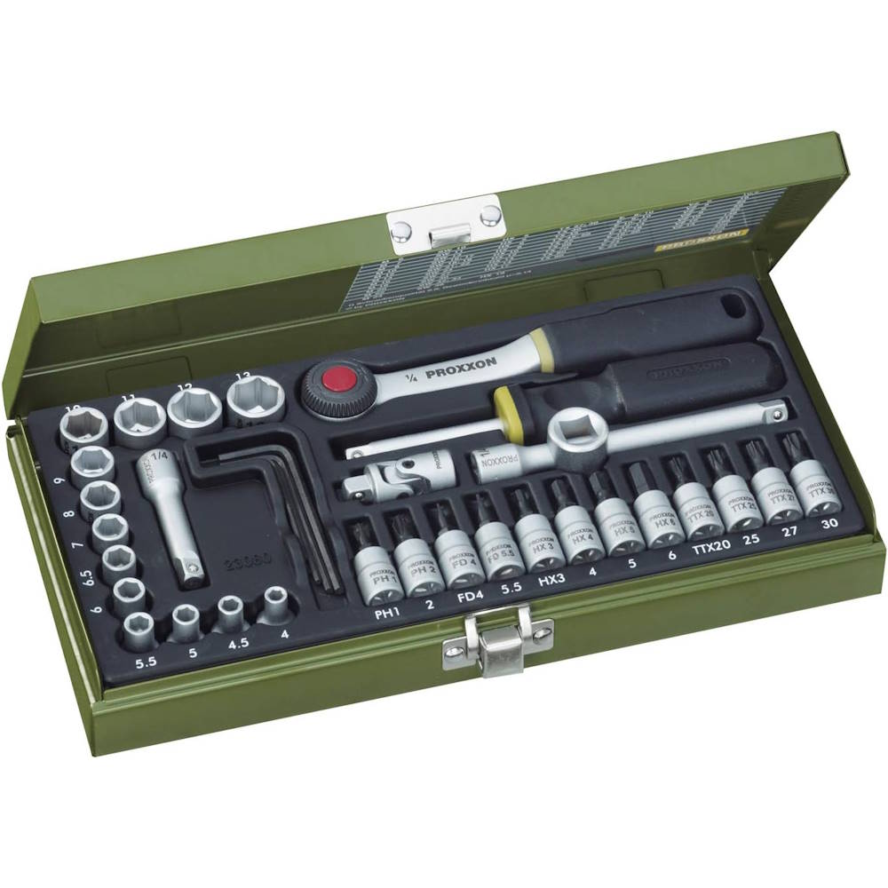 Trusa 1/4" pentru ingineri 36 piese