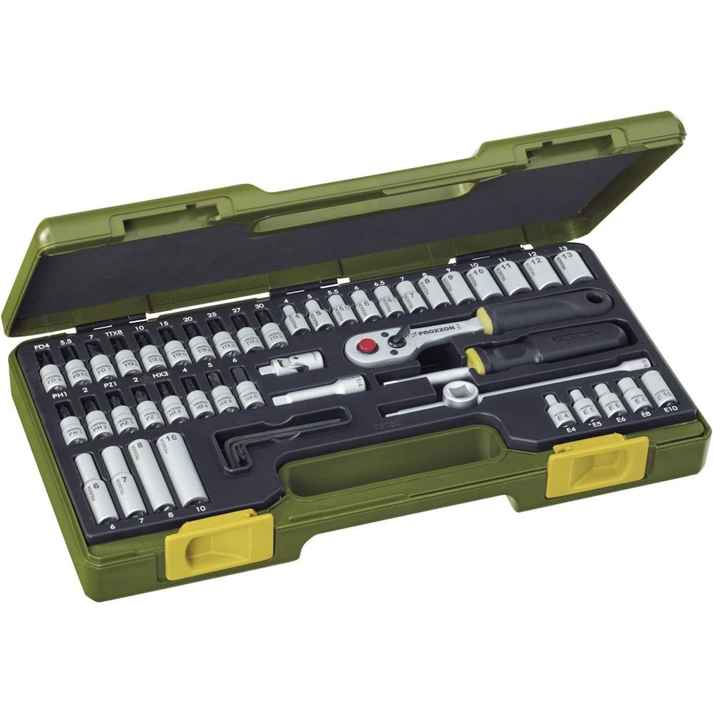 Trusa tubulare, torx-uri, imbus, 1/4" 50 piese