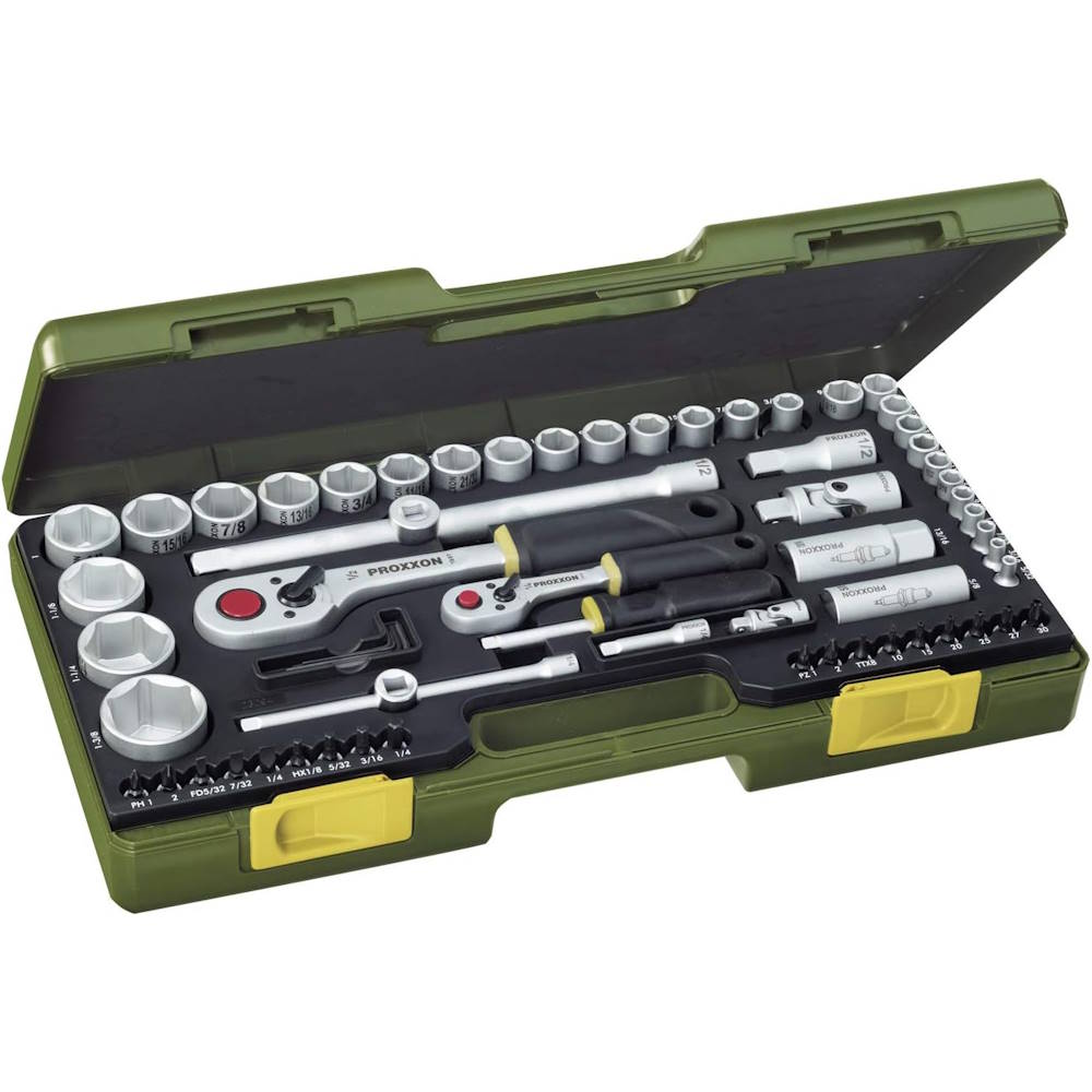 Trusa tubulare - in inch 1/4" si 1/2", 65 piese
