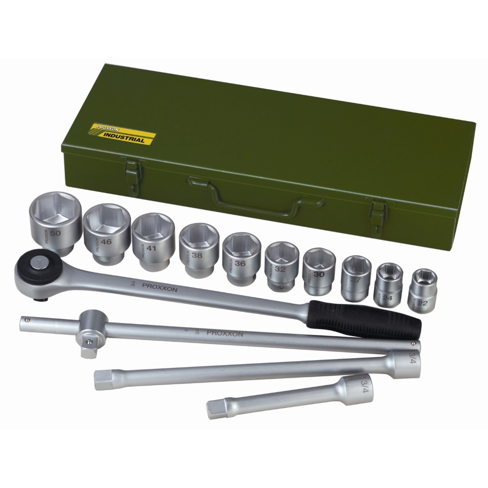 Trusa chei tubulare 3/4" pentru camioane