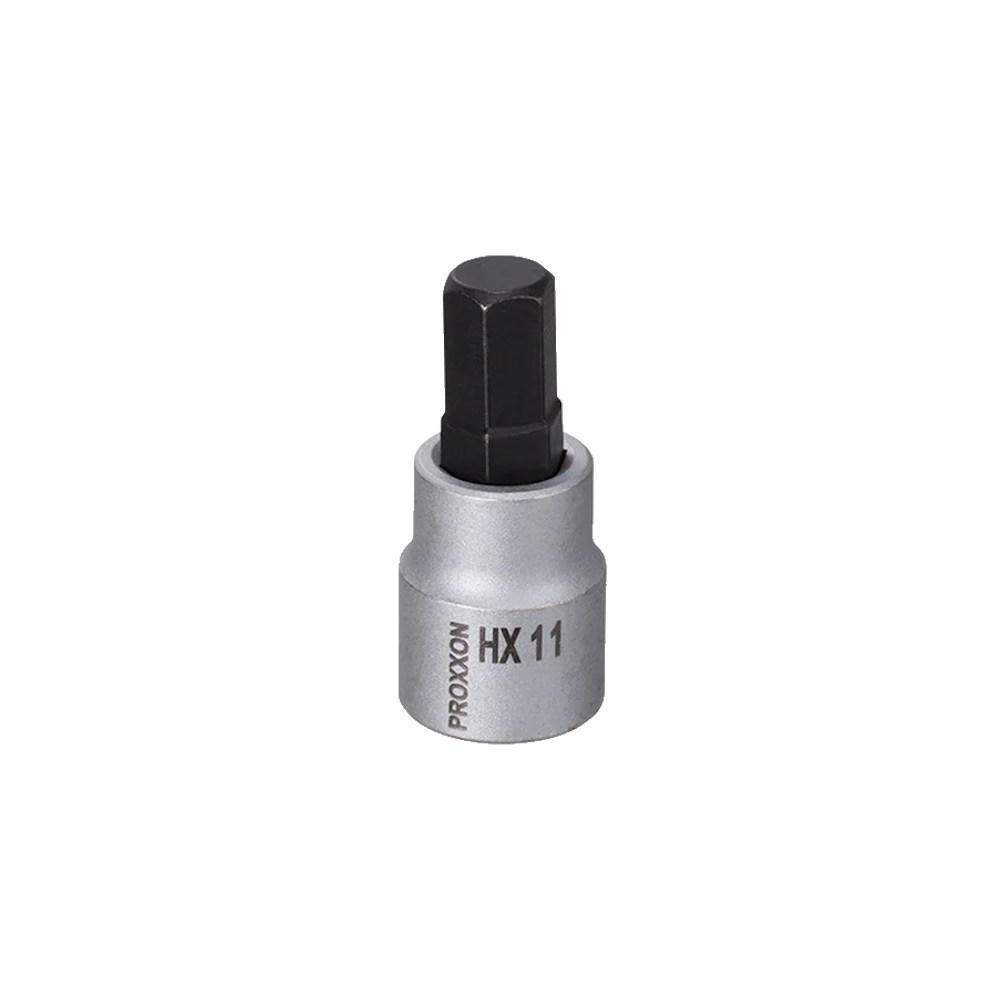 Cheie HEX 11mm scurta, prindere 3/8", 50mm
