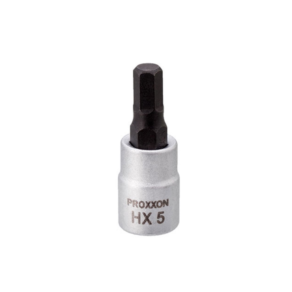 Cheie HEX 5mm scurta, prindere 1/4", 33mm