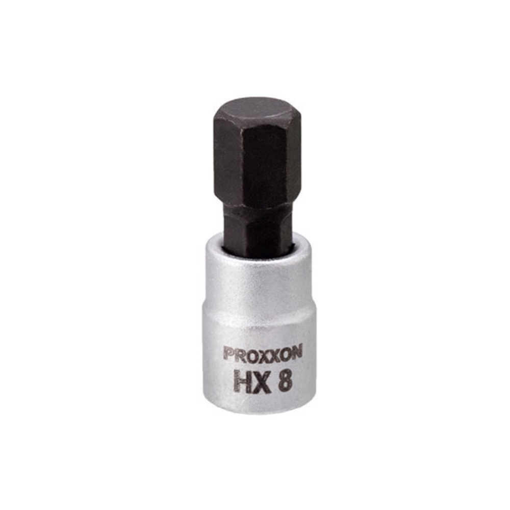 Cheie HEX 8mm scurta, prindere 1/4", 33mm