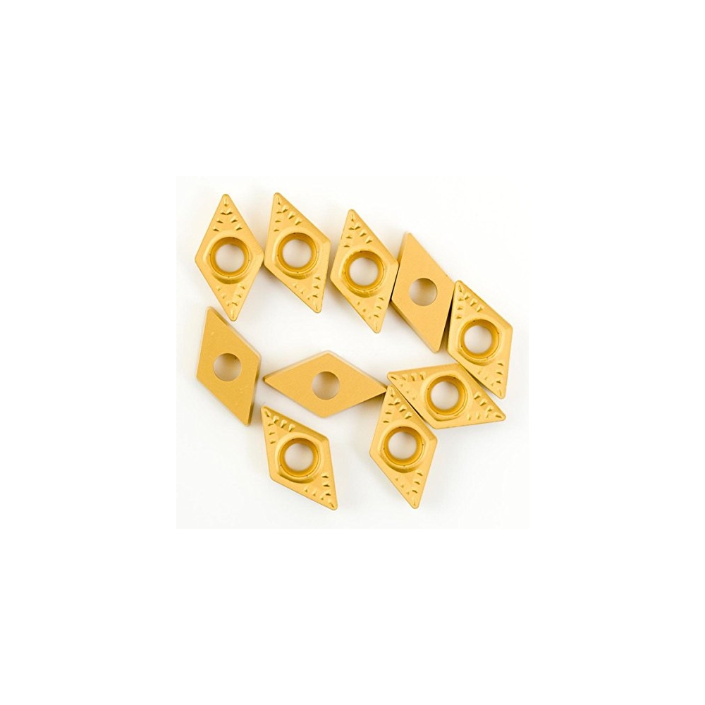 Placute de rezerva din tungsten pentru cutite strung, 10 buc