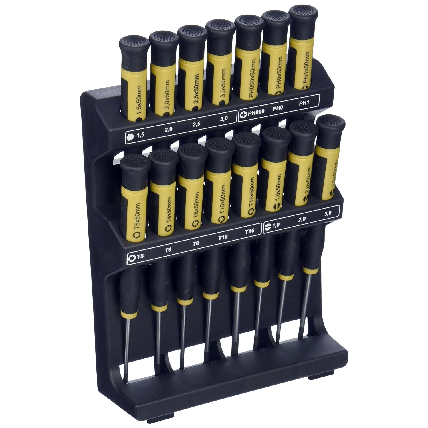 Set surubelnite de precizie MICRO-Driver, 15 piese